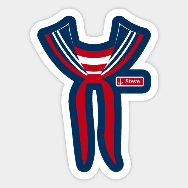 Scoops Ahoy Uniform Scoops Ahoy Stranger Things Aufkleber